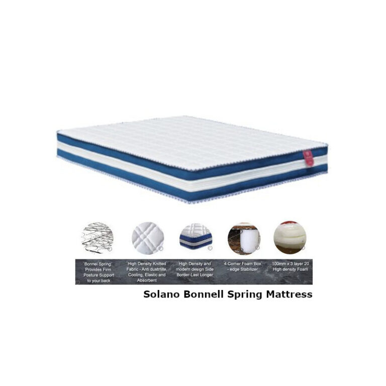 Barcos Bed Frame + Mattress Promotion Uniko Furniture