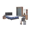 Monique 5FT Sliding Door Wardrobe Bedroom Set