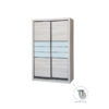 Morgan II 4ft Sliding Wardrobe With Rollers