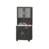 Olivier 4 Door Kitchen Cabinet