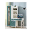 Clara Study Table With Side Tall Cabinet
